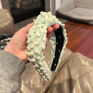 Lele Sadoughi x Stoney Clover Lane Mint Chip Hearts Headband